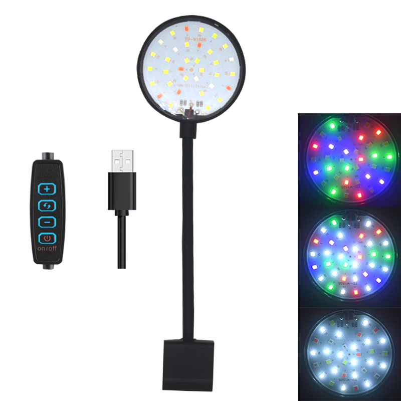 Aquarium Plant Grow Light - ไฟ LED สำหรับตู้ปลาแบบ USB ตกแต่งตู้ปลา ไฟสำหรับพืชน้ำ