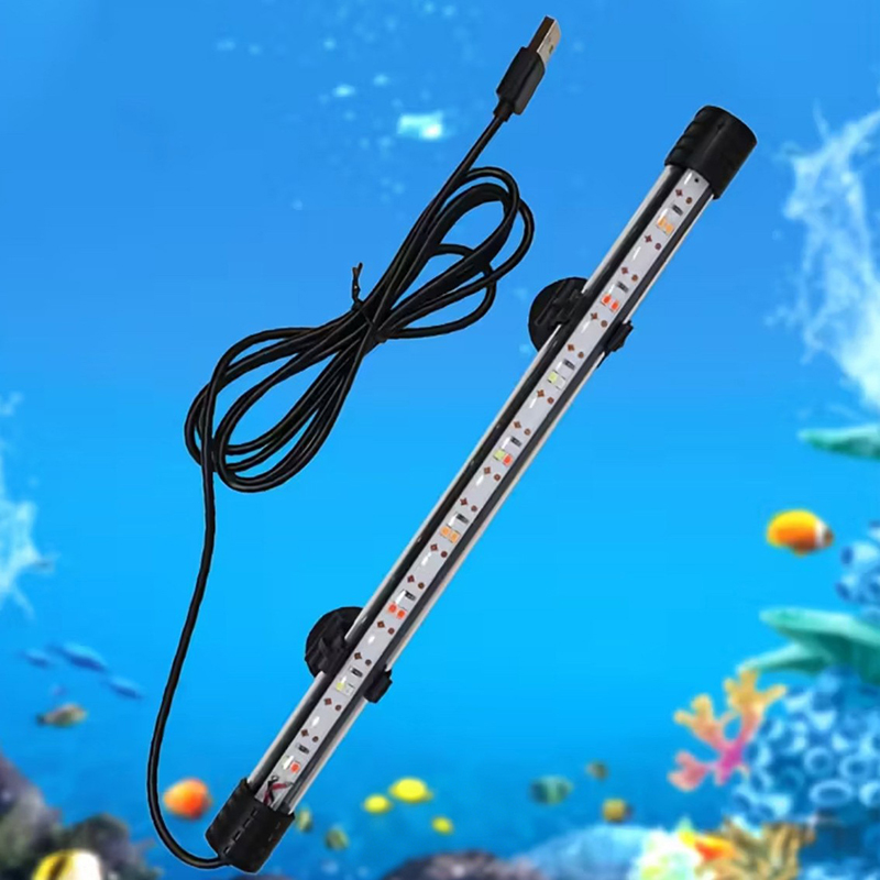 Aquarium Plant Grow Light - ไฟ LED สำหรับตู้ปลาแบบเสียบ USB ขนาด 17-47