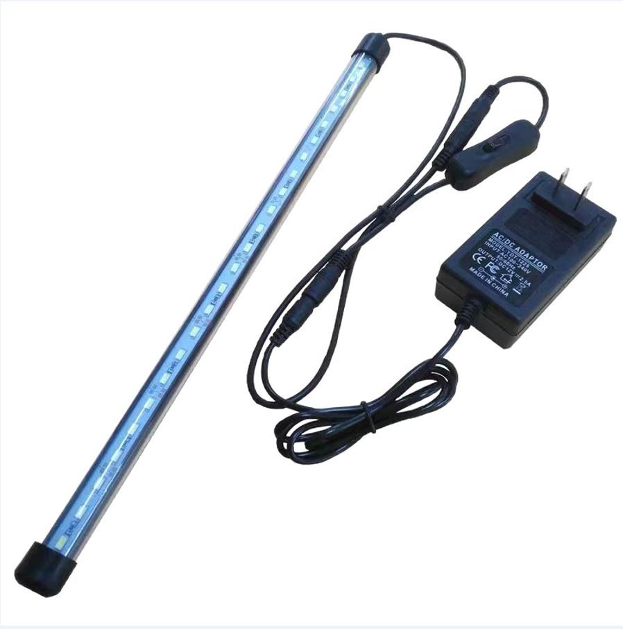 Aquarium Plant Red - ไฟ LED สำหรับตู้ปลา, ไฟสำหรับพืชใต้น้ำ, ไฟแถบสำหรับตู้ปลาแบบเต็มสเปกตรัม, กันน้ำ,