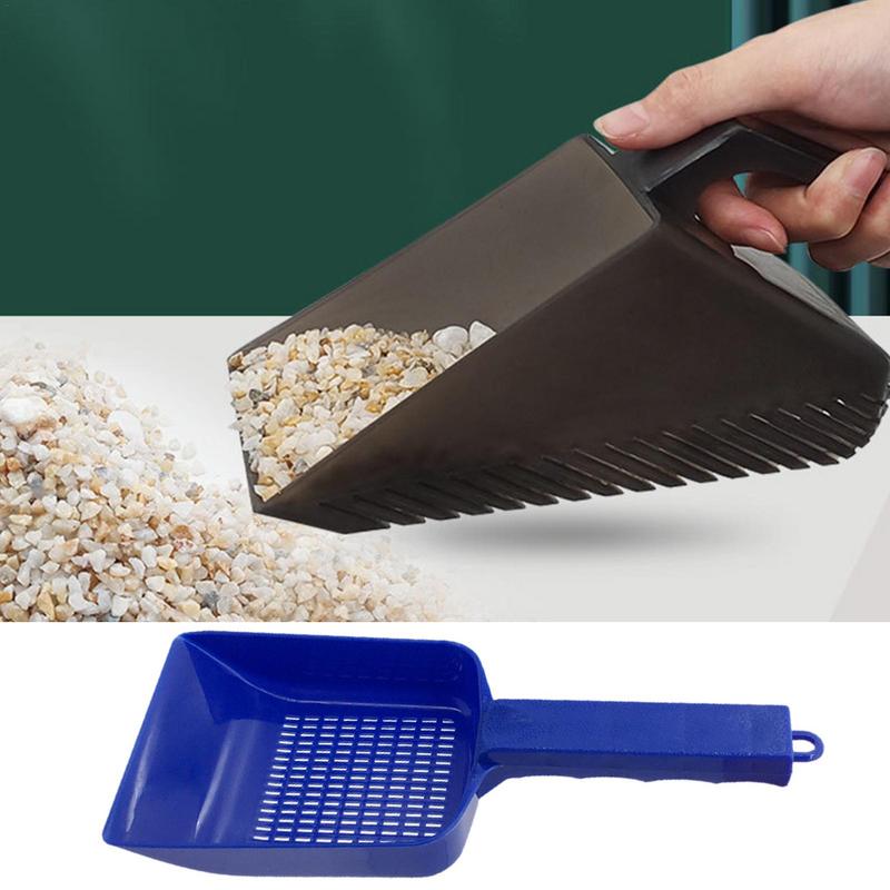 Planted Aquarium With Gravel - Aquarium กรวดกรองพลั่วทราย Scraper สวนปลูกมุม Scoop โคลนด้านล่างทรายทําความสะอาด
