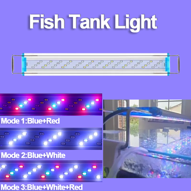 Aquarium Plant Grow Light - ไฟตู้ปลา 18ซม. 28ซม. 38ซม. 48ซม. 58ซม.