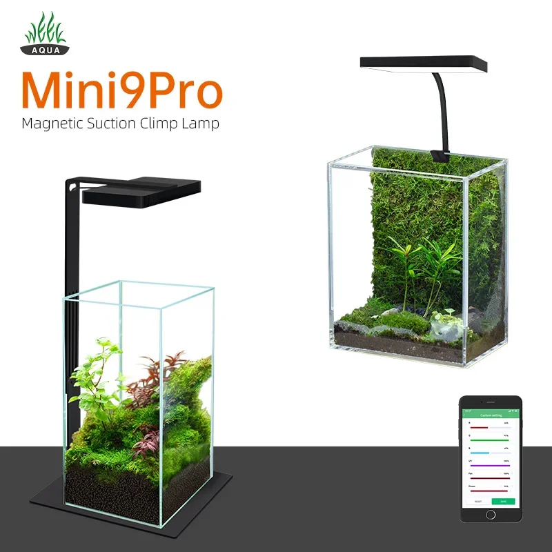 Aquarium Plant Grow Light - WEEK AQUA Mag Pro USB ไฟนาโนสำหรับตู้ปลา
