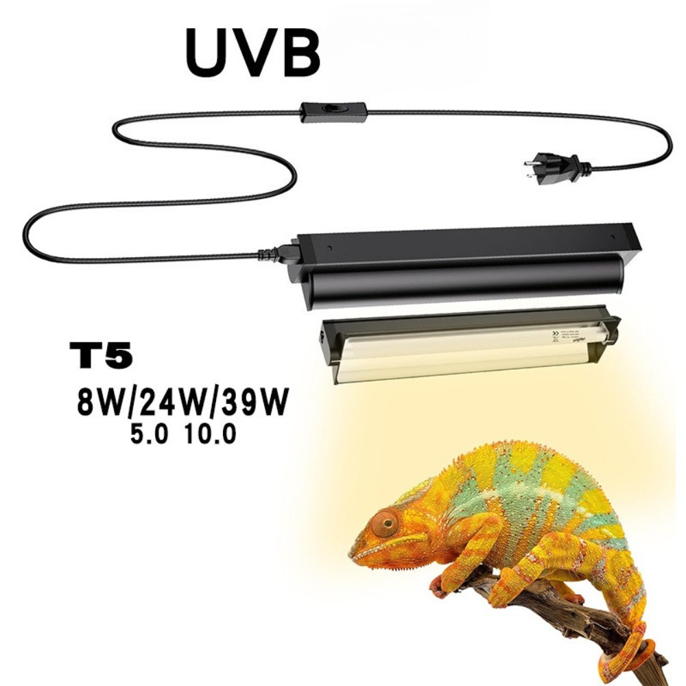 Led Planted Tank Light - หลอดไฟ LED สำหรับตู้ปลูกพืชและสัตว์เลื้อยคลาน 24W UVA UVB