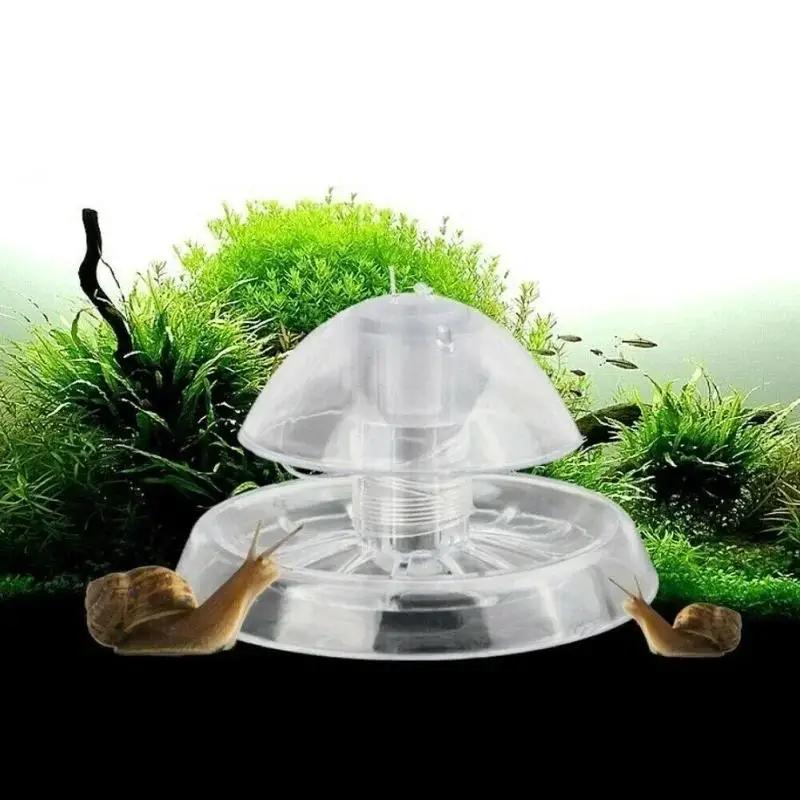 กับดักหอยทากพลาสติกใสขนาด 6/8  - Planted Aquarium Tools บทวิจารณ์และราคา