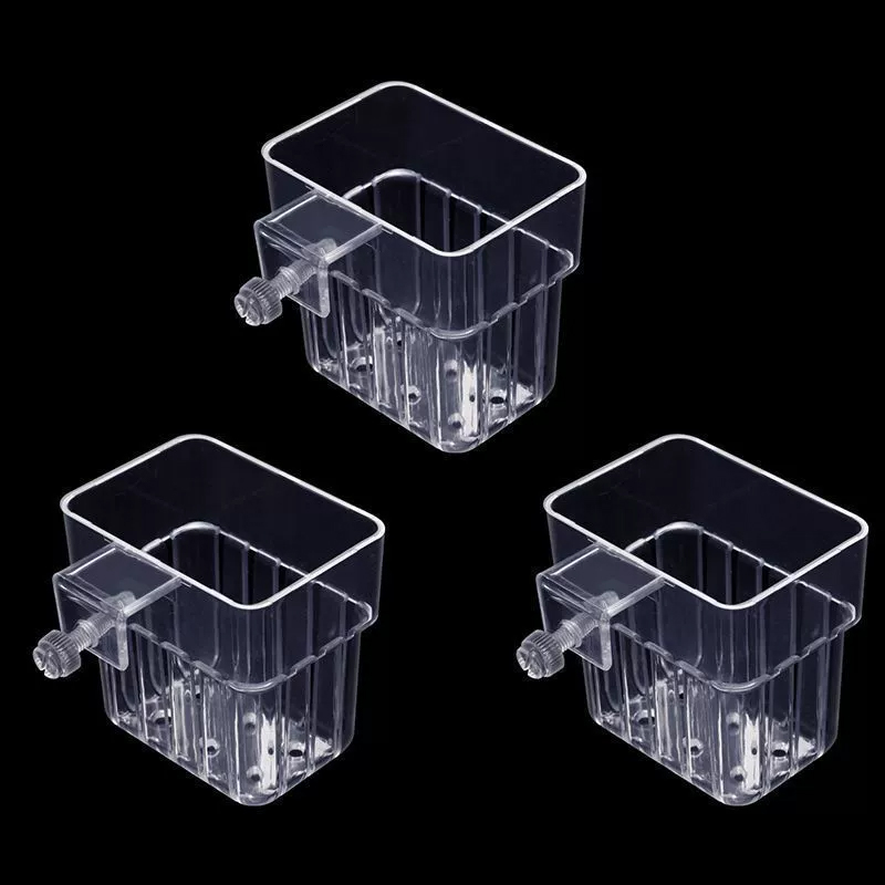 กระถางแขวนใสสำหรับปลูกพืชน้ำใน - Aquarium Plant Holder บทวิจารณ์และราคา