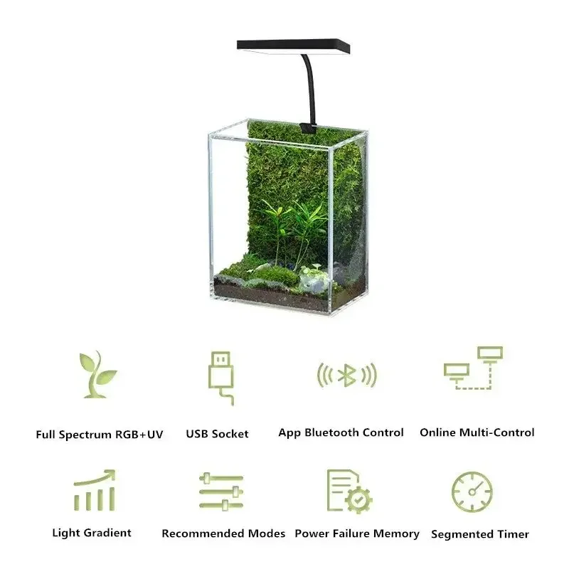 WEEK AQUA Mag Pro USB ไฟนาโนสำ - Aquarium Plant Grow Light บทวิจารณ์และราคา