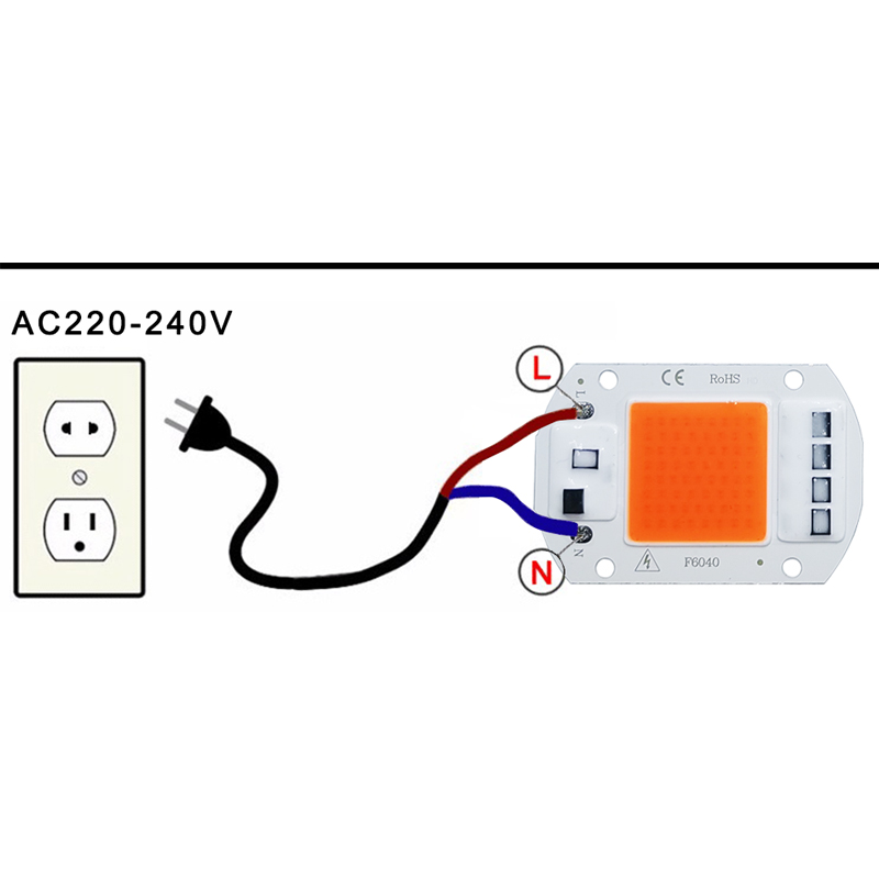 5 ชิ้น LED Grow COB ชิปเต็มสเป - Led Planted Tank Light บทวิจารณ์และราคา
