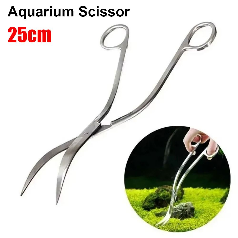 กรรไกรตัดหญ้าในตู้ปลา สแตนเลส  - Planted Aquarium Tools บทวิจารณ์และราคา