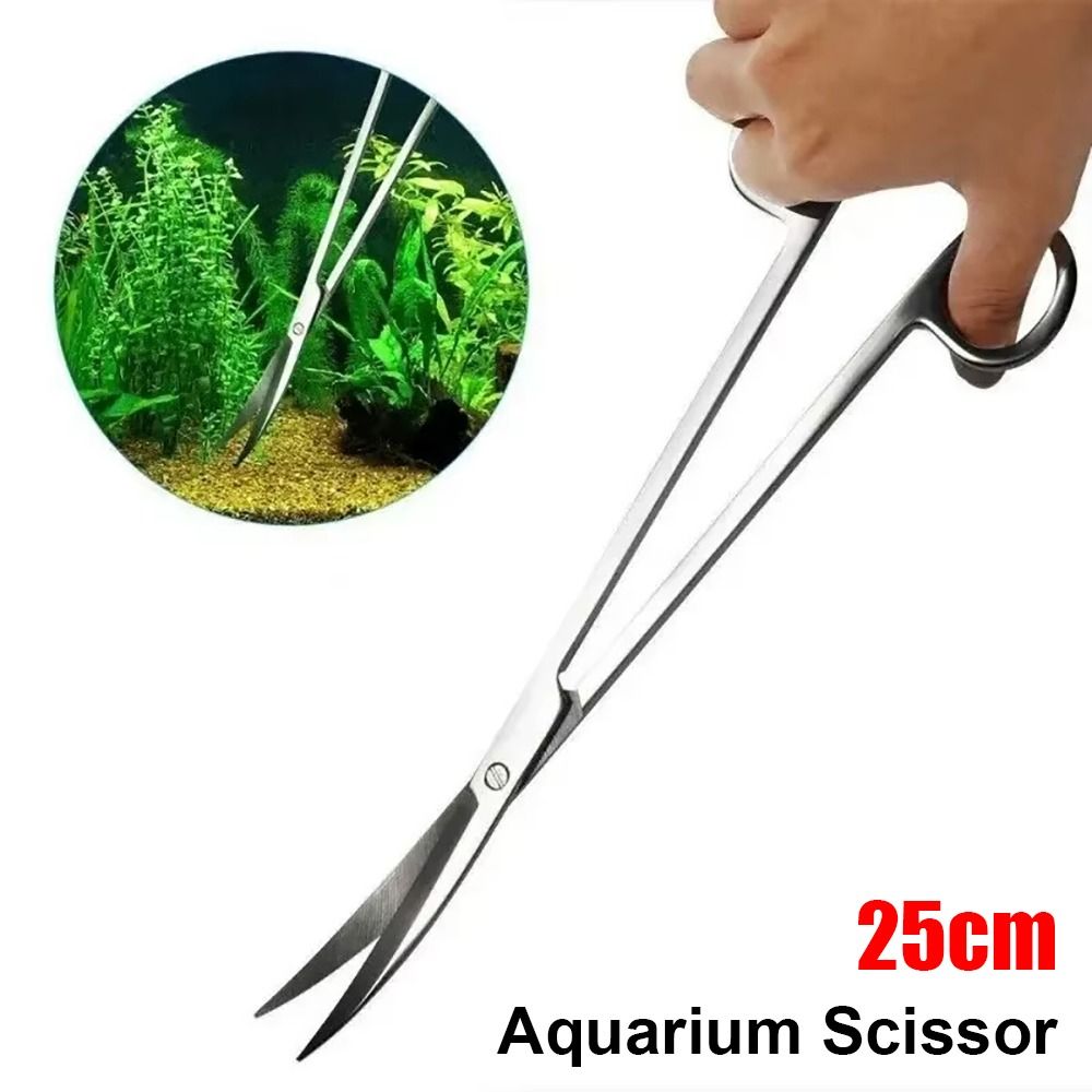 กรรไกรตัดหญ้าในตู้ปลา สแตนเลส  - Planted Aquarium Tools บทวิจารณ์และราคา