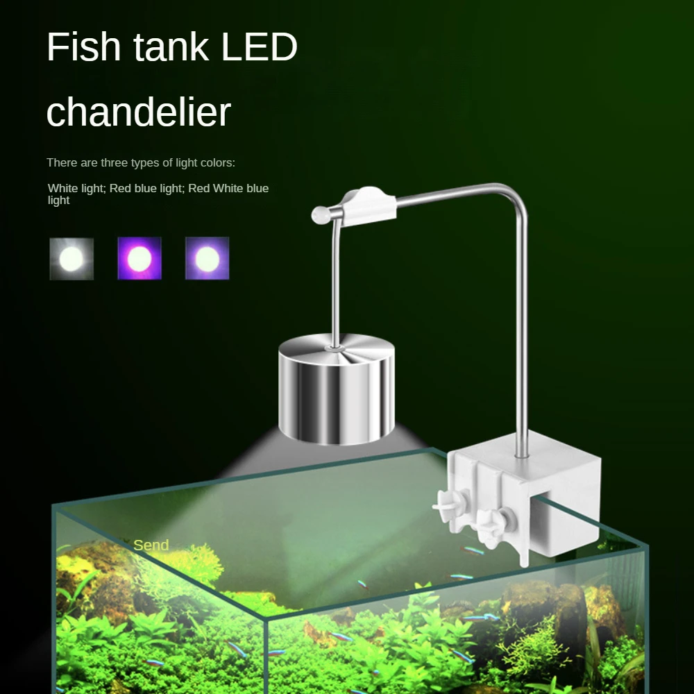 มินิอลูมิเนียมถังปลาคลิปโคมไฟ, - Planted Aquarium Jar บทวิจารณ์และราคา