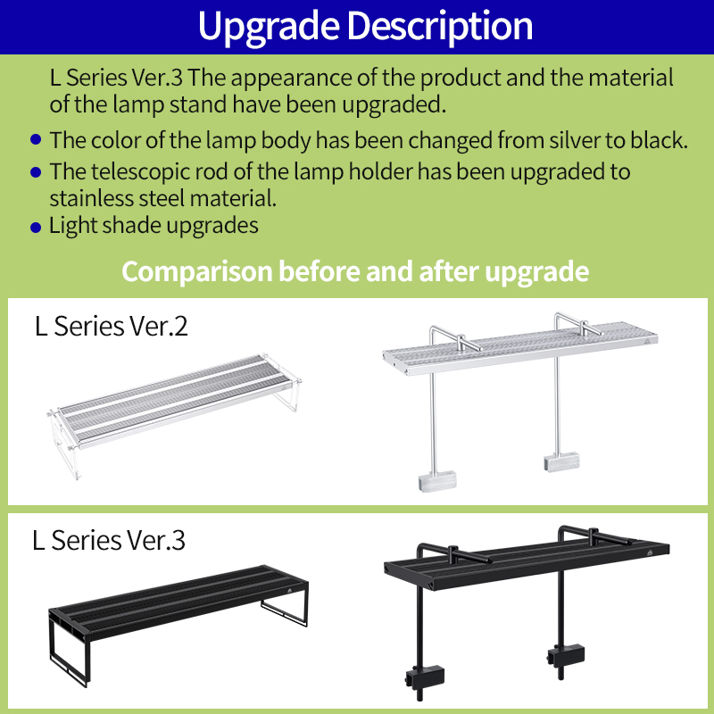 สัปดาห์ AQUA L Series APP ควบค - Aquarium Plant Grow Light บทวิจารณ์และราคา