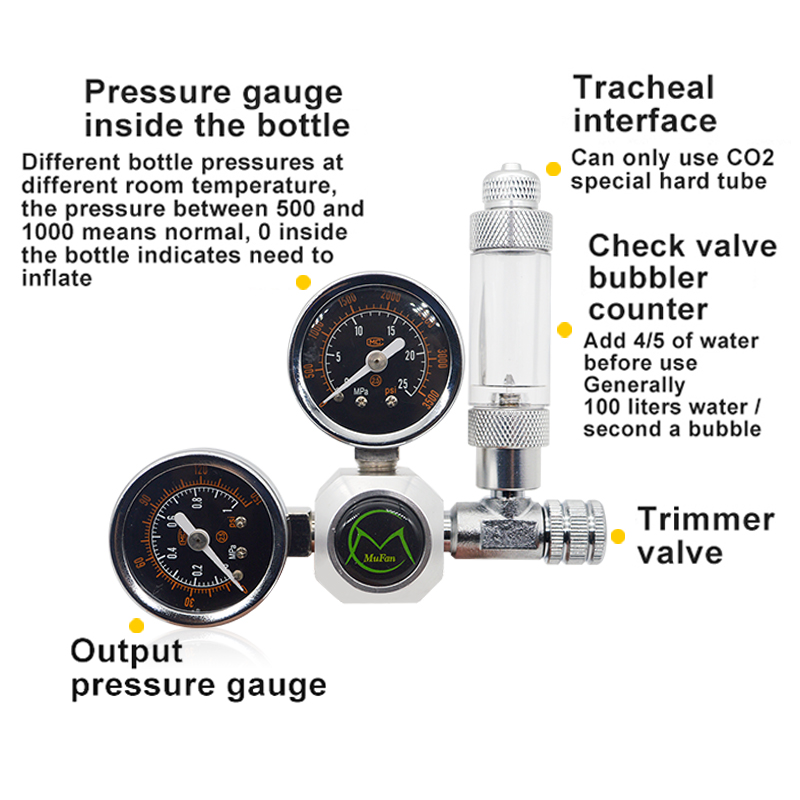 Aquarium CO2 Regulator Magneti - Aquarium Plants Book บทวิจารณ์และราคา