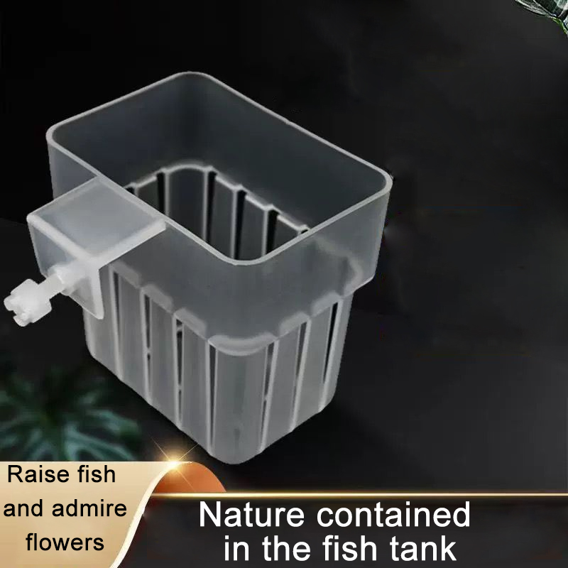 ตะกร้าปลูกพืชไฮโดรโปนิกส์แบบใส - Aquarium Plant Holder บทวิจารณ์และราคา