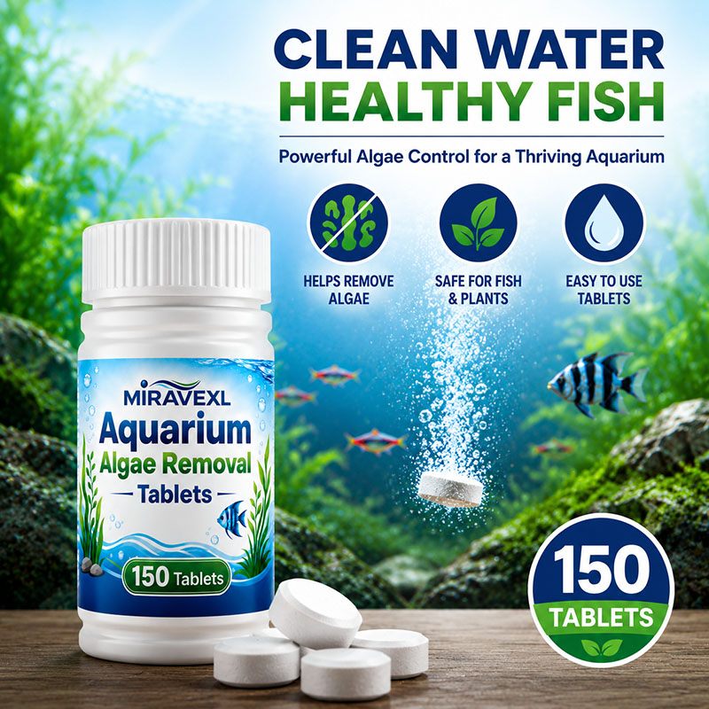 เม็ดกำจัดตะไคร่น้ำในตู้ปลา MIR - Planted Aquarium Tools บทวิจารณ์และราคา