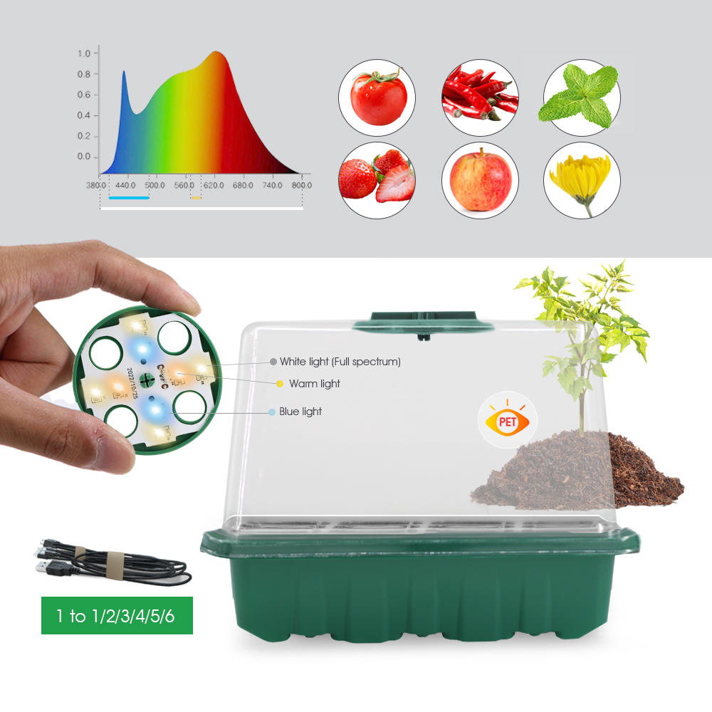 LED เนอสเซอรี่หม้อ Grow Light  - Led Planted Tank Light บทวิจารณ์และราคา