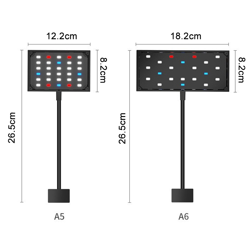 พิพิธภัณฑ์สัตว์น้ํา USB ไฟ LED - Aquarium Plant Grow Light บทวิจารณ์และราคา