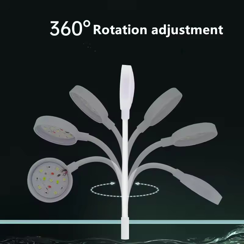 ไฟ LED แบบหนีบสำหรับตู้ปลา USB - Aquarium Plant Grow Light บทวิจารณ์และราคา