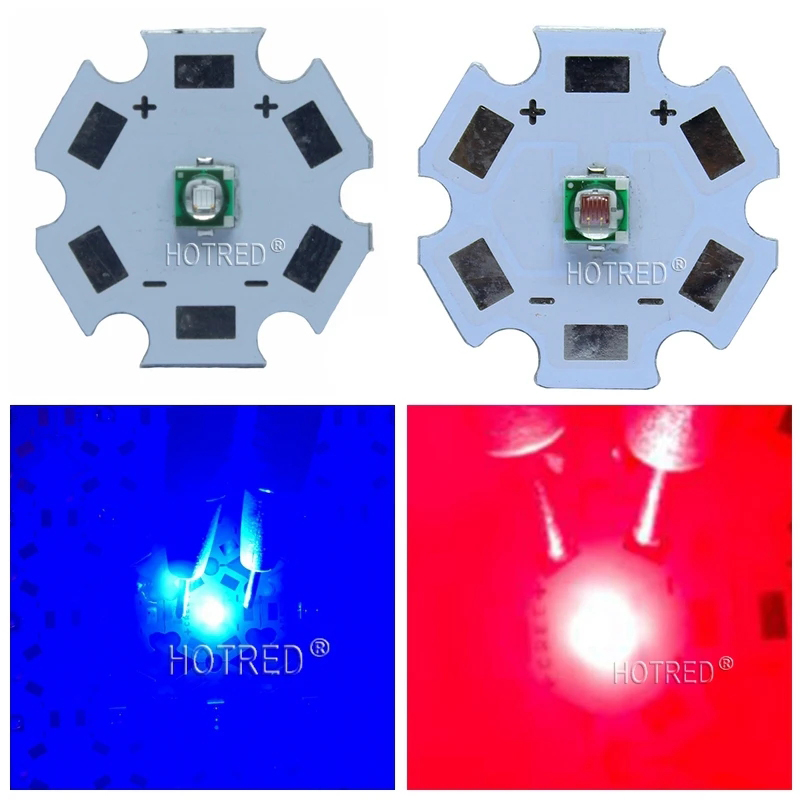 3 วัตต์ 3535 Royal Blue 450nm  - Aquarium Plant Red บทวิจารณ์และราคา