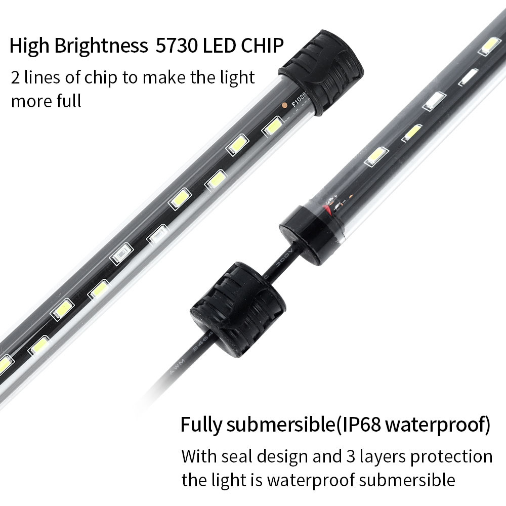 90-260V Aquarium LIGHT LED กัน - Aquarium Plant Grow Light บทวิจารณ์และราคา