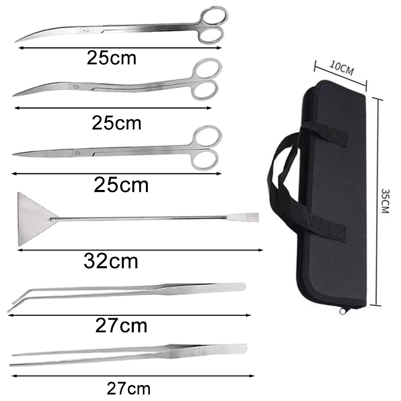 ชุดเครื่องมือทำความสะอาดตู้ปลา - Planted Aquarium Tools บทวิจารณ์และราคา