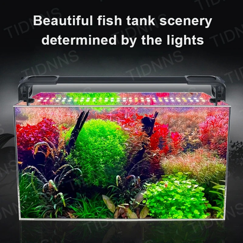 พิพิธภัณฑ์สัตว์น้ําไฟ LED พืชเ - Aquarium Plant Grow Light บทวิจารณ์และราคา