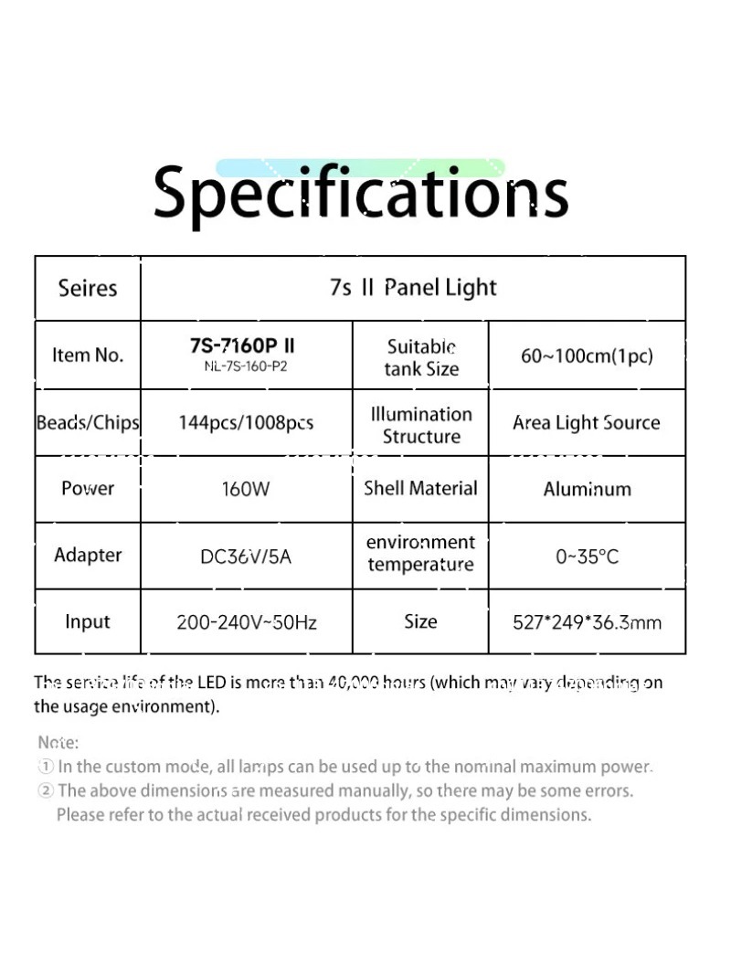 ไฟ LED สำหรับตู้ปลา 160W RGB ส - Led Planted Tank Light บทวิจารณ์และราคา